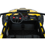 Elektrické autíčko Buggy Turbo 4x4, 24V - žlté